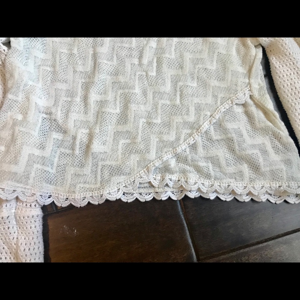 🎉HP🎉[Free People] Sheer Knit Sweater - Picture 8 of 8
